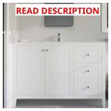 Cannes 48 in Vanity, White, 2 Doors