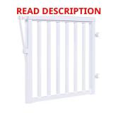 White Aluminum Deck Railing Gate (36x40)