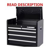 26 in. W 5-Drawer Gloss Black Chest