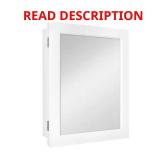 Glacier Bay Medicine Cabinet, White