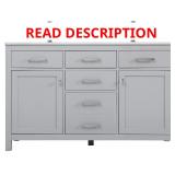 Meridian 54-In Vanity w/ Double Sinks