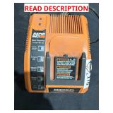 RIGID RAPID MAX / Multi Chemistry Battery CHARGER