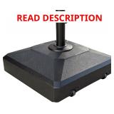 Purple Leaf Umbrella Stand with Casters 115lb