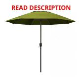 9 ft Aluminum Auto Tilt Patio Umbrella Kiwi