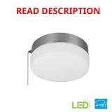 Hanafin 9 in. 100W Equiv. LED Flush Mount