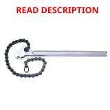 Crescent Chain Wrench 15 in. L 1 pk