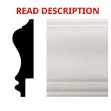 275 3/4 x 2 3/4 x 96 in. MDF Chair Rail