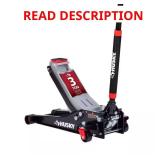 Husky 3-Ton Low-Profile Floor Jack **DAMAGED