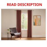 Brushed Nickel Telescoping Curtain Rod Kit