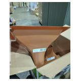 Box Lot Trex RainEscape 12.5in Brown Downspouts