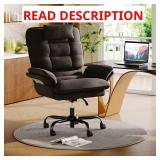 Velvet Ergonomic Office Chair, Black