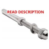 Machine Swage Stud for 1/2" Stainless Cable