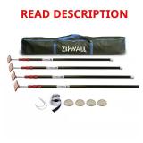 ZP4 10ft Stainless Dust Barrier Poles (4)