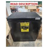 Compact Chest Freezer (black)