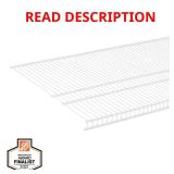 4 ft. x 16 in. Heavy Duty Wire Shelf
