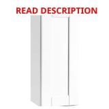 Shaker 12x12x30 in Wall Cabinet, Satin White