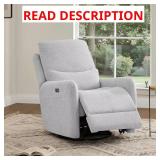 Dublin 30" Swivel Power Recliner Chair