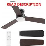 42" Low Profile Ceiling Fan with Light **Remote N
