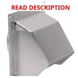 6 in. Round Duct Aluminum Wall Cap