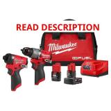 Milwaukee M12 Fuel 2-Tool Combo KIT