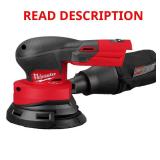 Milwaukee M18 5" Brushless Sander
