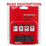 Milwaukee 16 in. Chainsaw Chain 56 links