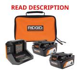 18V Li-Ion Battery Starter Kit