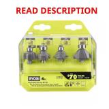 Decorative Router Bit Set( Broken Bit, see photos