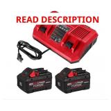 Milwaukee M18 REDLITHIUM Dual Battery Bundle