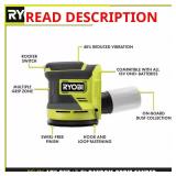 RYOBI ONE+ 18V Cordless 5 in. Sander well used