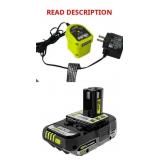 Ryobi 18V HP 2Ah Lithium Ion Battery With Charger
