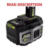 RYOBI ONE+ 18V 8.0Ah Li-Ion EDGE Battery