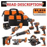 18V Brushless 9-Tool Kit
