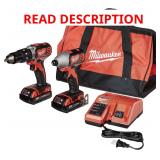 Milwaukee 2697-22CT M18 Drill/Impact Kit