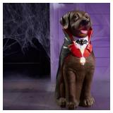 2.5 ft Halloween Labrador Vampire Greeter