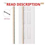 White Primed Hollow Wood Sliding Pocket Door(see