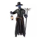 7 ft. Animated LED Plague Doctor
