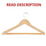 Honey-Can-Do  24-Pack Wooden Suit Hangers