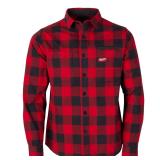 Milwaukee Gridiron L Red Flannel Shirt
