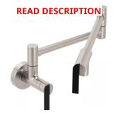 Nio Modern Wall Mount Pot Filler Faucet