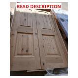 Unfinished Door