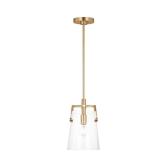 Crofton Satin Brass 1-Light Pendant