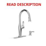 Hamelin Single-Handle Kitchen Faucet Chrome
