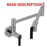 Nio Modern Pot Filler Wall-Mount Chrome