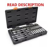 SAE 47-Pc 1/4" 3/8" Drive Set in Case