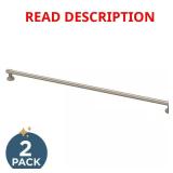 Box Lot Francisco 18 in Satin Nickel Bar Pull