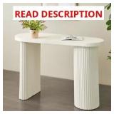 Harper & Willow Metal Console Table with Legs