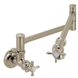 Weymouth Wall Mount Pot Filler Faucet PN