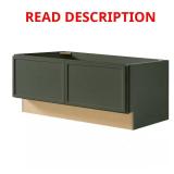 Leyton 36"W x 24"D Plywood Base Fern Green