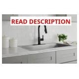 Glacier Bay Paulina Matte Black Faucet